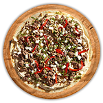 Tandoori Sizzler Pizza 