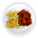 Chips, Chicken Tikka 