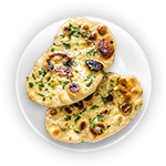 Cheese & Garlic Naan 